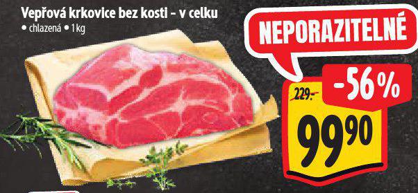 VEPOV KRKOVICE BEZ KOSTI - V CELKU