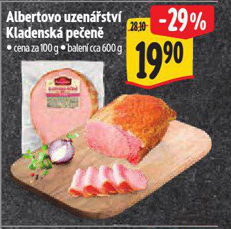 ALBERTOVO UZENSTV KLADENSK PEEN