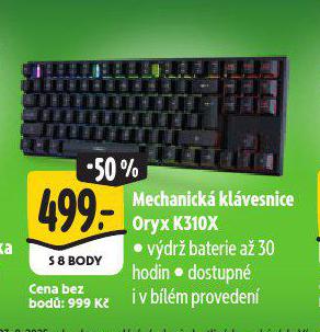 MECHANICK KLVESNICE ORYX K310X