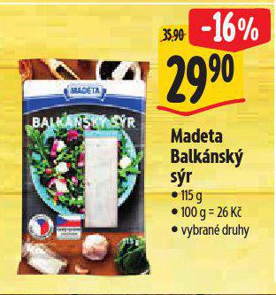 MADETA BALKNSK SR