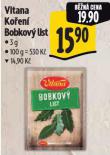VITANA KOEN BOBKOV LIST