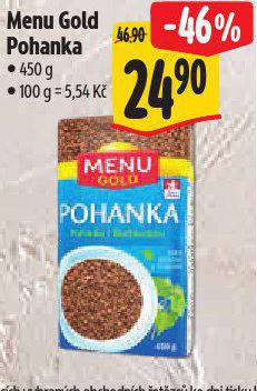 MENU GOLD POHANKA