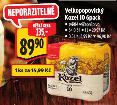 VELKOPOPOVICK KOZEL 10 6PACK
