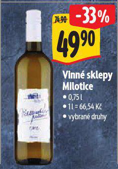 VINN SKLEPY MILOTICE