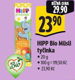HIPP BIO MUSLI TYINKA
