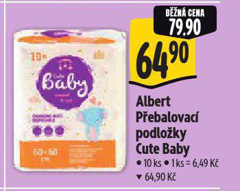 PEBALOVAC PODLOKY CUTE BABY