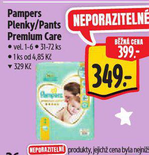 PAMPERS PLENKY 