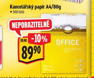 KANCELSK PAPR A4