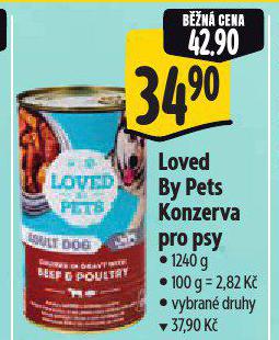 LOVED BY PETS KOZERVA PRO PSY