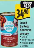 LOVED BY PETS KOZERVA PRO PSY