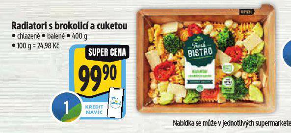 RADIATORI S BROKOLIC A CUKETOU