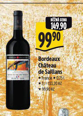 BORDEAUX CHATEAU DE SAILLANS
