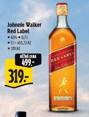 JOHNIE WALKER RED LABEL