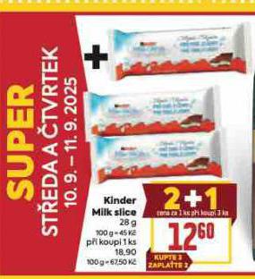 KINDER MILK SLICE