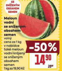 MELOUN VODN SE SN͎ENM OBSAHEM SEMEN