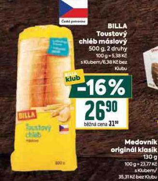 BILLA TOUSTOV CHLB MSLOV