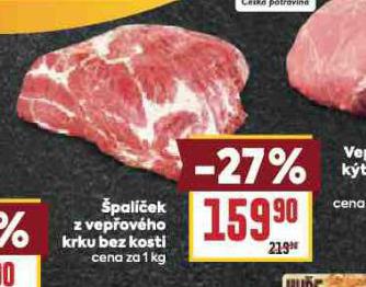 PALEK Z VEPOVHO KRKU BEZ KOSTI