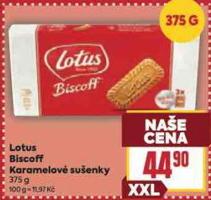 LOTUS BISCOFF KARAMELOV SUENKY