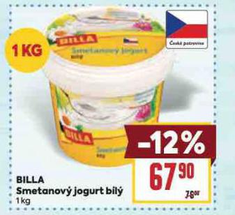 SMETANOV JOGURT BIL