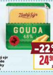 ZLAT SR GOUDA PLTKY