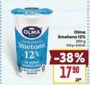 OLMA SMETANA 12%