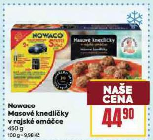 NOWACO MASOV KNEDLKY V RAJSK OMCE