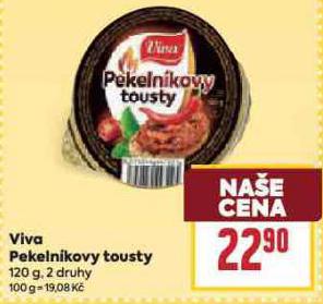 VIVA PEKELNKOVY TOUSTY