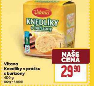 VITANA KNEDLKY V PRKU S BURIZONY