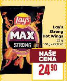 LAYS STRONG HOT WINGS