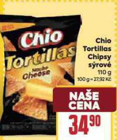 CHIO TORTILLAS CHIPSY SROV