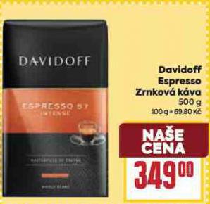 DAVIDOFF ESPRESSO ZRNKOV KVA