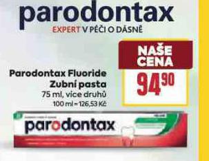 PARADONTAX FLUORIDE ZUBN PASTA