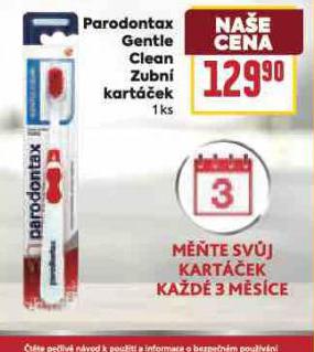PARADONTAX GATLE CLEAN ZUBN KARTEK