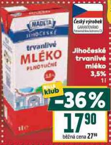 JIHOESK TRVANLIV MLKO 3,5%