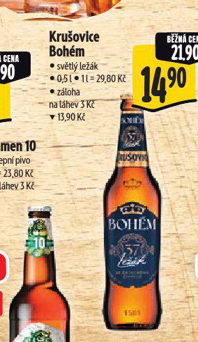 PIVO KRUOVICE BOHM