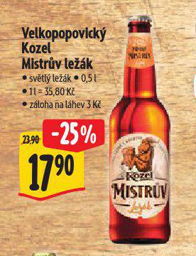 PIVO VELKOPOPOVICK KOZEL