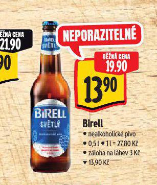 BIRELL NEALKOHOLICK PIVO