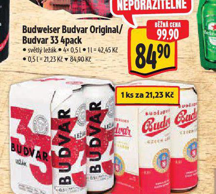 PIVO BUDVAR 33