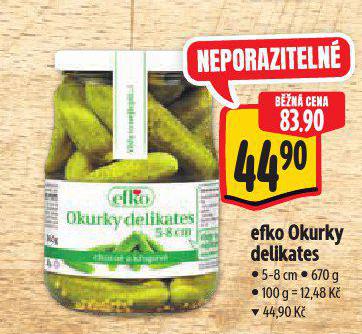 EFKO OKURKY DELIKATES
