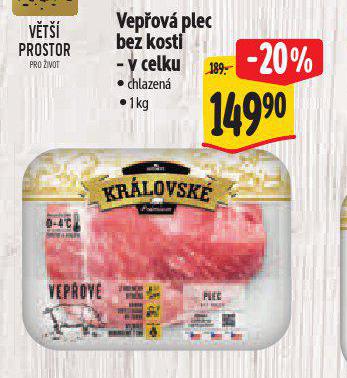 VEPOV PLEC BEZ KOSTI