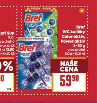 BREF WC KULIKY COLOR AKTIV