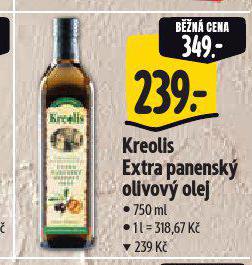 KREOLIS EXTRA PANENSK OLIVOV OLEJ