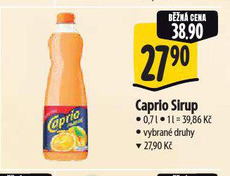 CAPRIO SIRUP