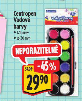 CENTROPEN VODOV BARVY