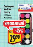 CENTROPEN VODOV BARVY