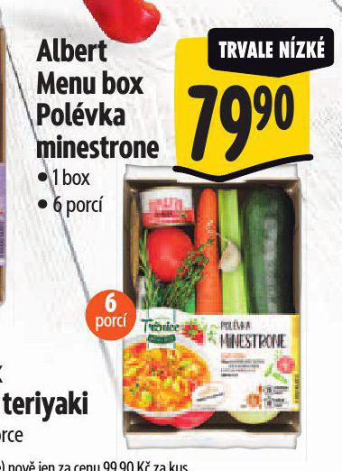 MENU BOX POLVKA MINESTRONE