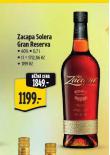 ZACAPA SOLERA GRAN RESERVA