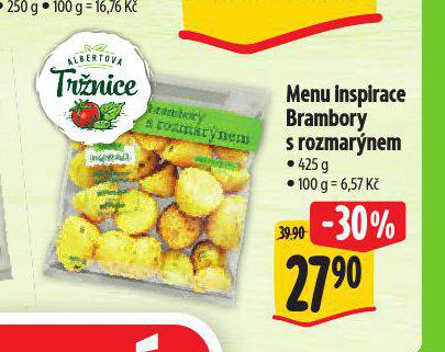 MENU INSPIRACE BRAMBORY S ROZMARNEM