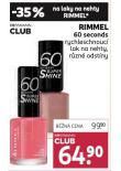 RIMMEL 60 SECONDS