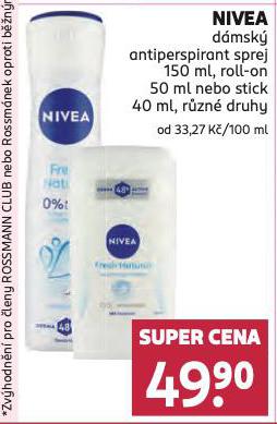 NIVEA DMSK ANTIPERSPIRANT SPREJ